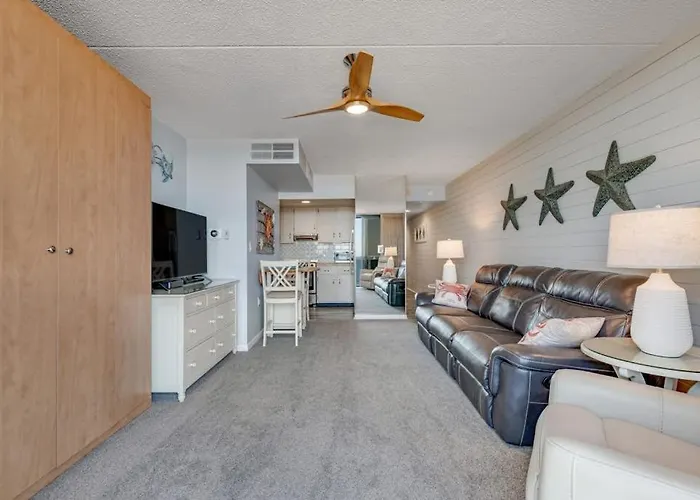 Waterfront With Balcony Ac Tennis Pools & Gym Appartement Ocean City