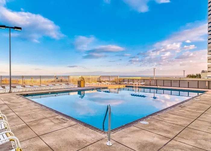 Waterfront With Balcony Ac Tennis Pools & Gym Appartement Ocean City